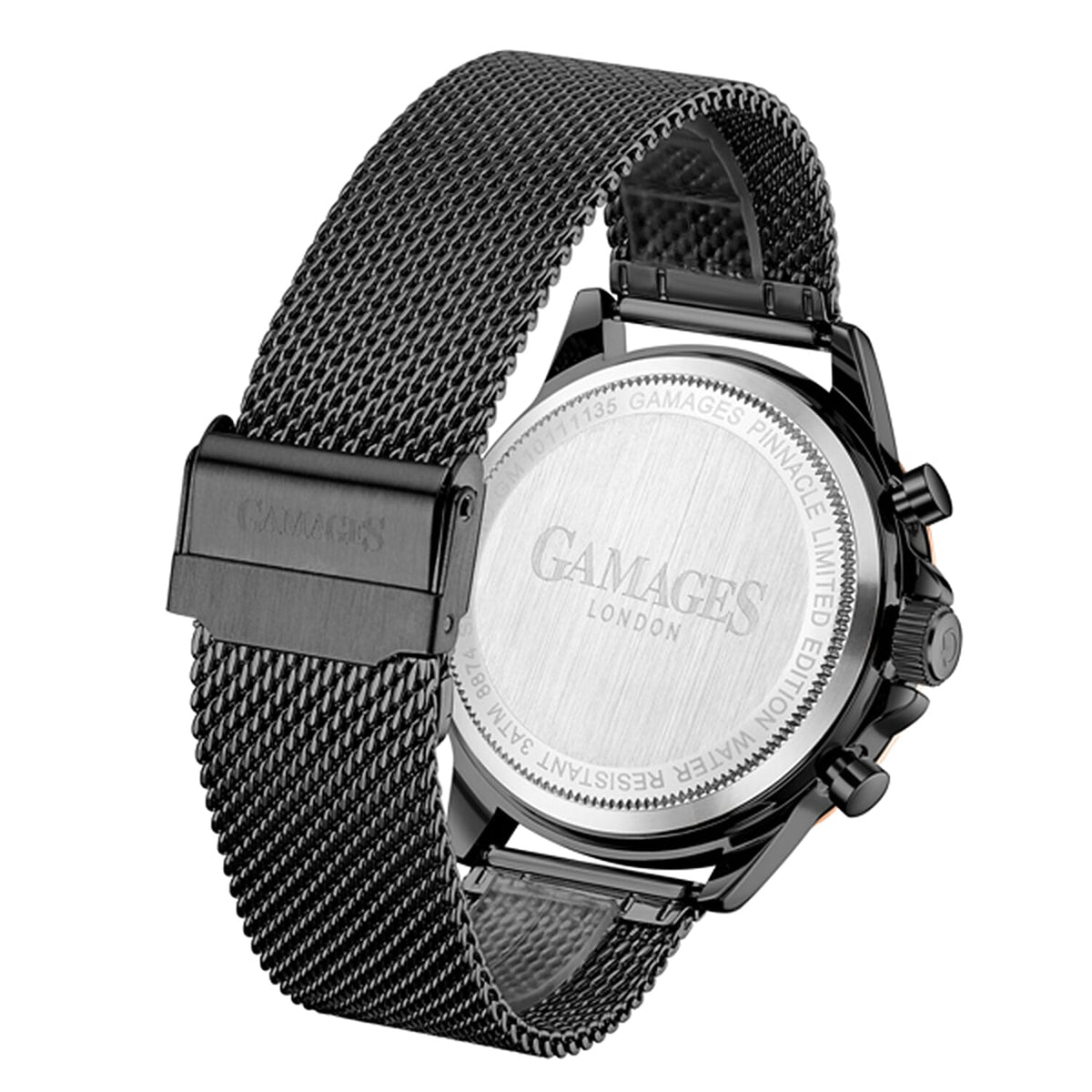 GAMAGES OF LONDON Limited Edition Hand Assembled Pinnacle Automatic Black 6032651 2