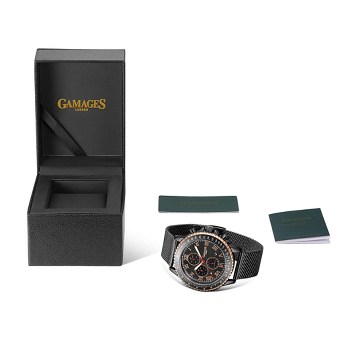 GAMAGES OF LONDON Limited Edition Hand Assembled Pinnacle Automatic Black 6032651 3