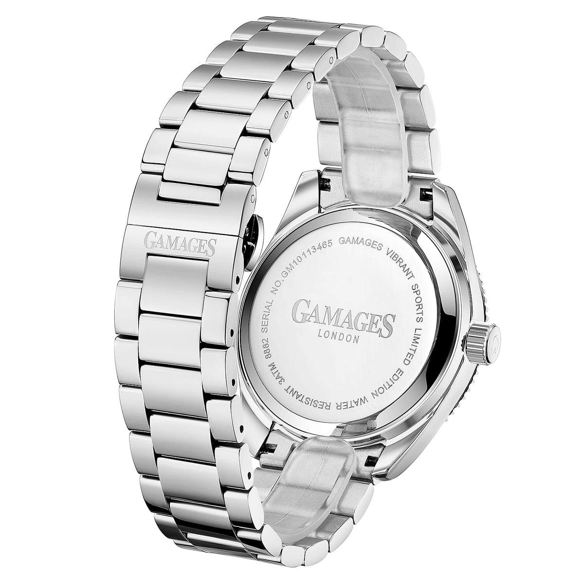 GAMAGES OF LONDON Limited Edition Hand Assembled Vibrant Sports Automatic Watch 6032638 2