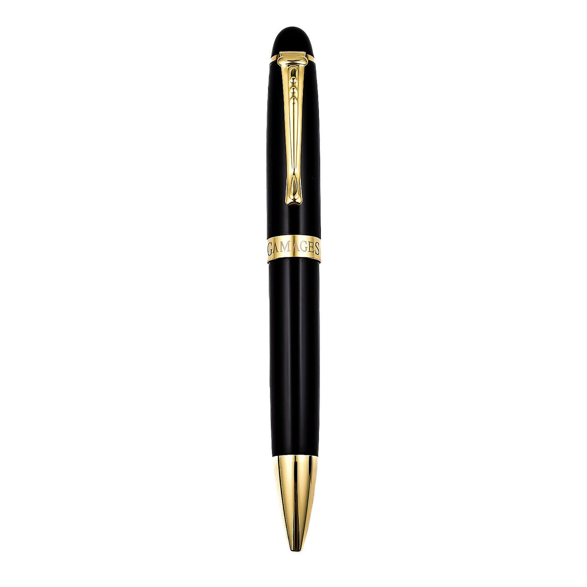 GAMAGES OF LONDON Luxury Rose Pen - Black 3612078 0