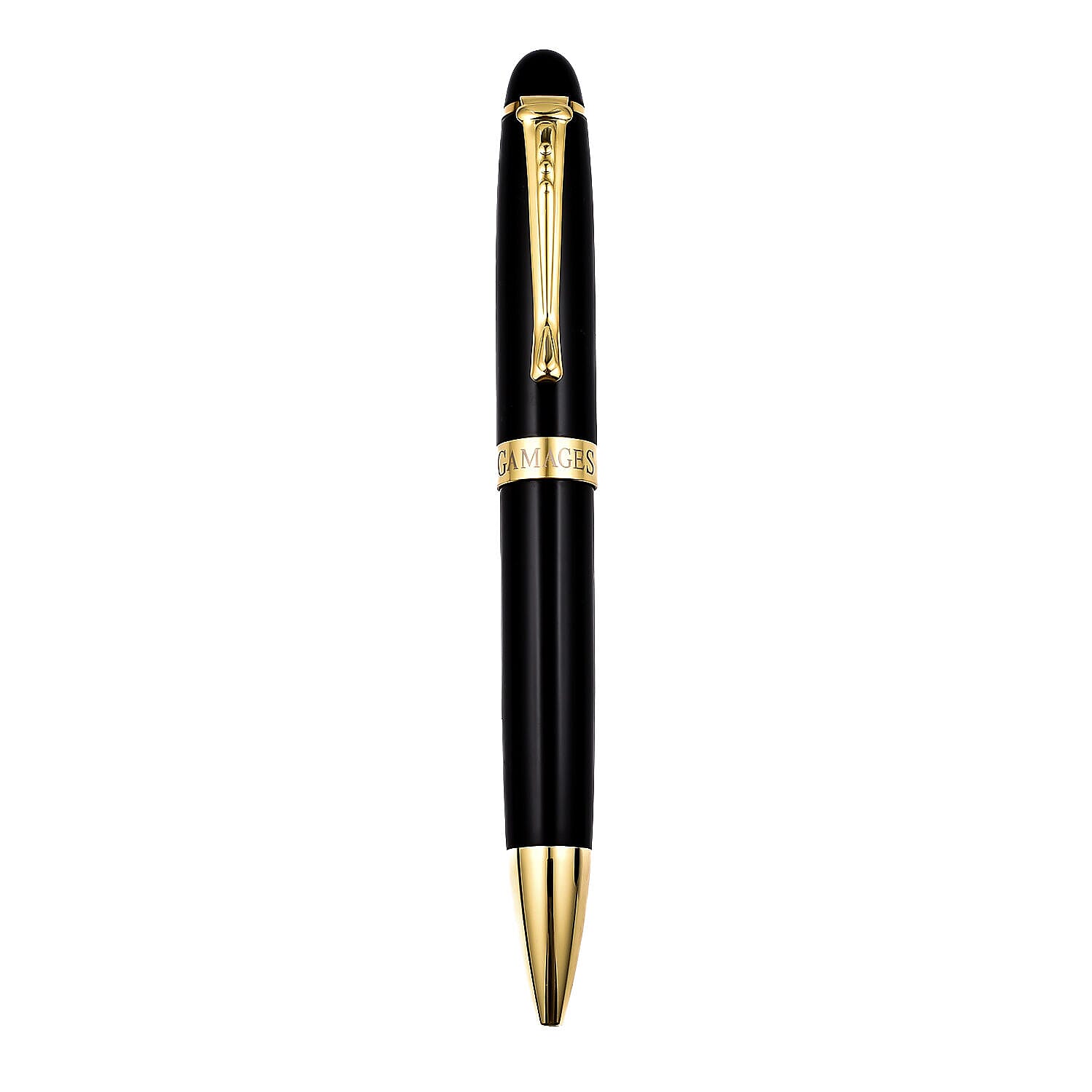 GAMAGES OF LONDON Luxury Rose Pen - Black 3612078 0