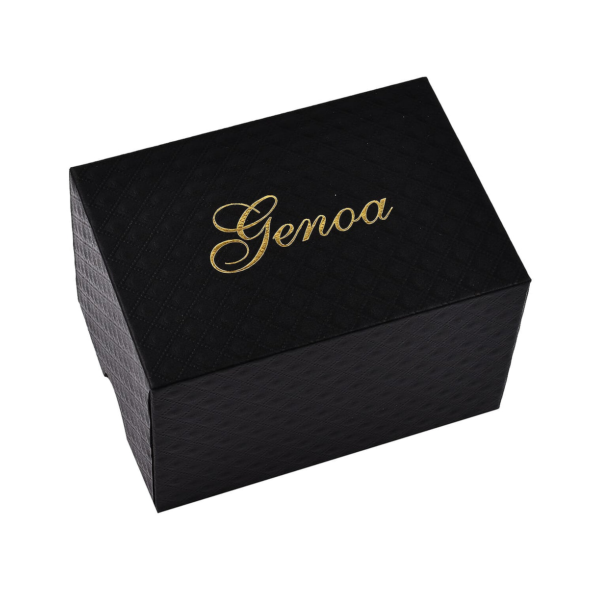 GENOA Automatic Mechanical Movement 3 ATM Water Resistant Watch with Golden Dragon Pattern Dial and Black Leather Strap - Black 6921525 8