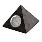 20TH Anniversary Exclusive - GENOA - Natural Shungite Pyramid Table Clock 1200.00 Ct