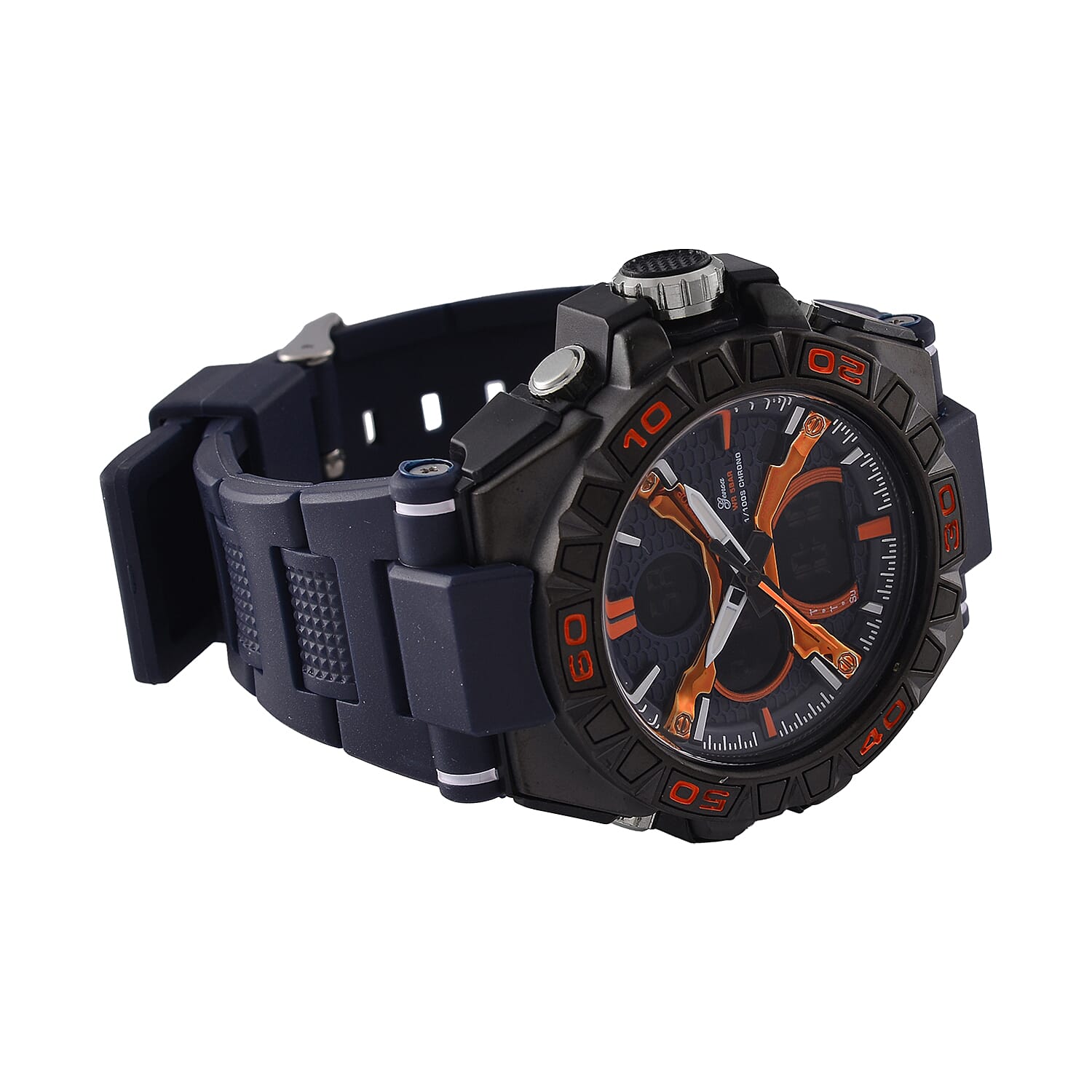 GENOA TIME V2 PC21S Japan Movement and Electronic Movement Menâ€™s Multifunction Watch 7824099 5