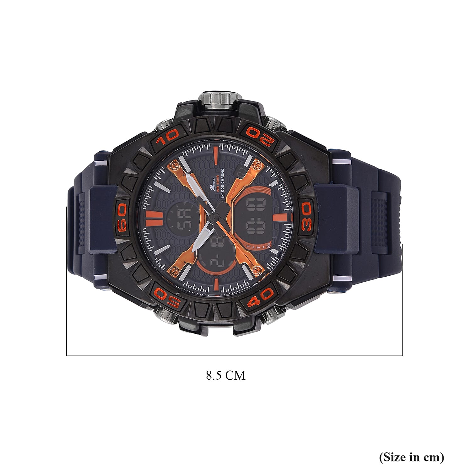 GENOA TIME V2 PC21S Japan Movement and Electronic Movement Menâ€™s Multifunction Watch 7824099 7