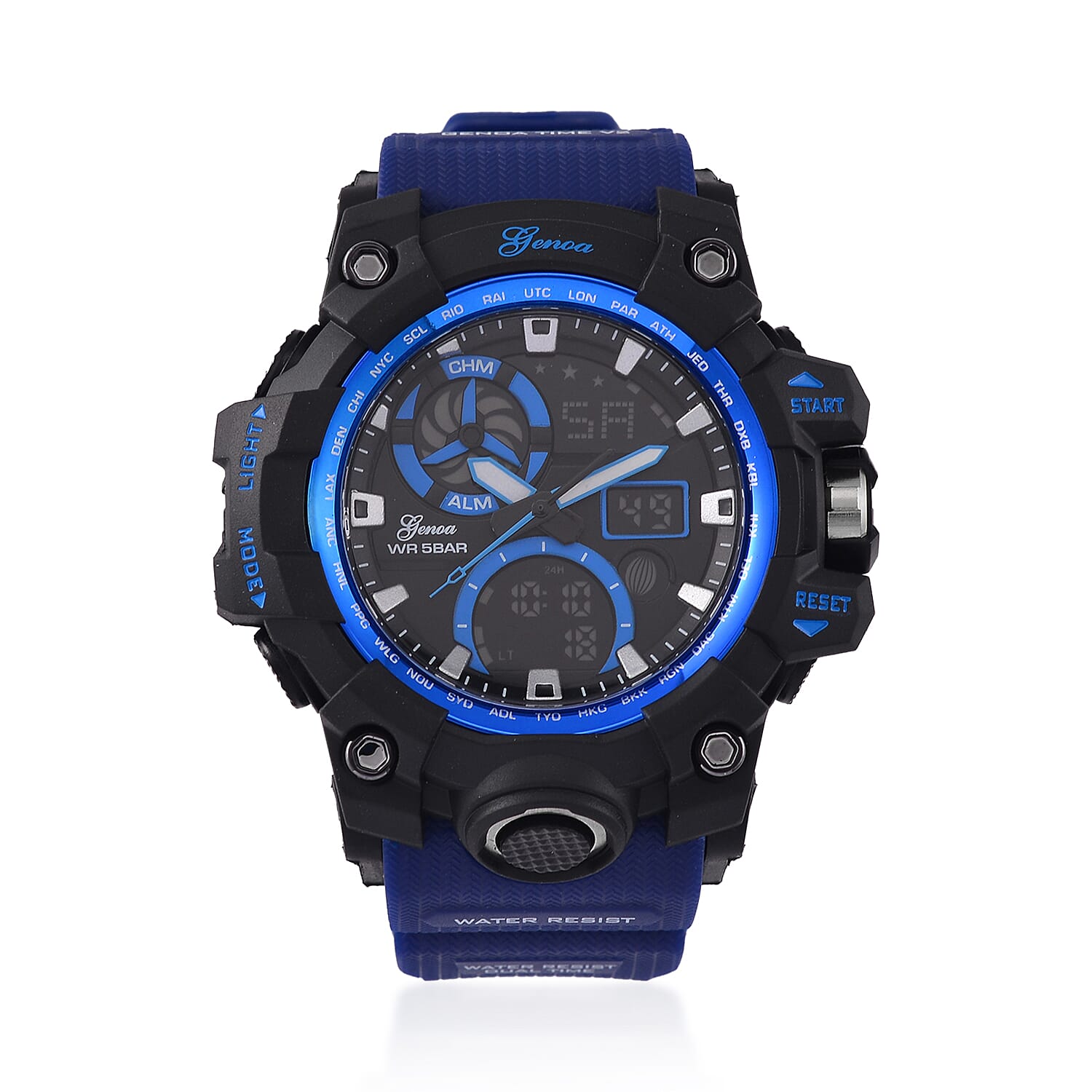 GENOA TIME V2 PC21S Japan Movement and Electronic Movement Men's Watch 7824021 0