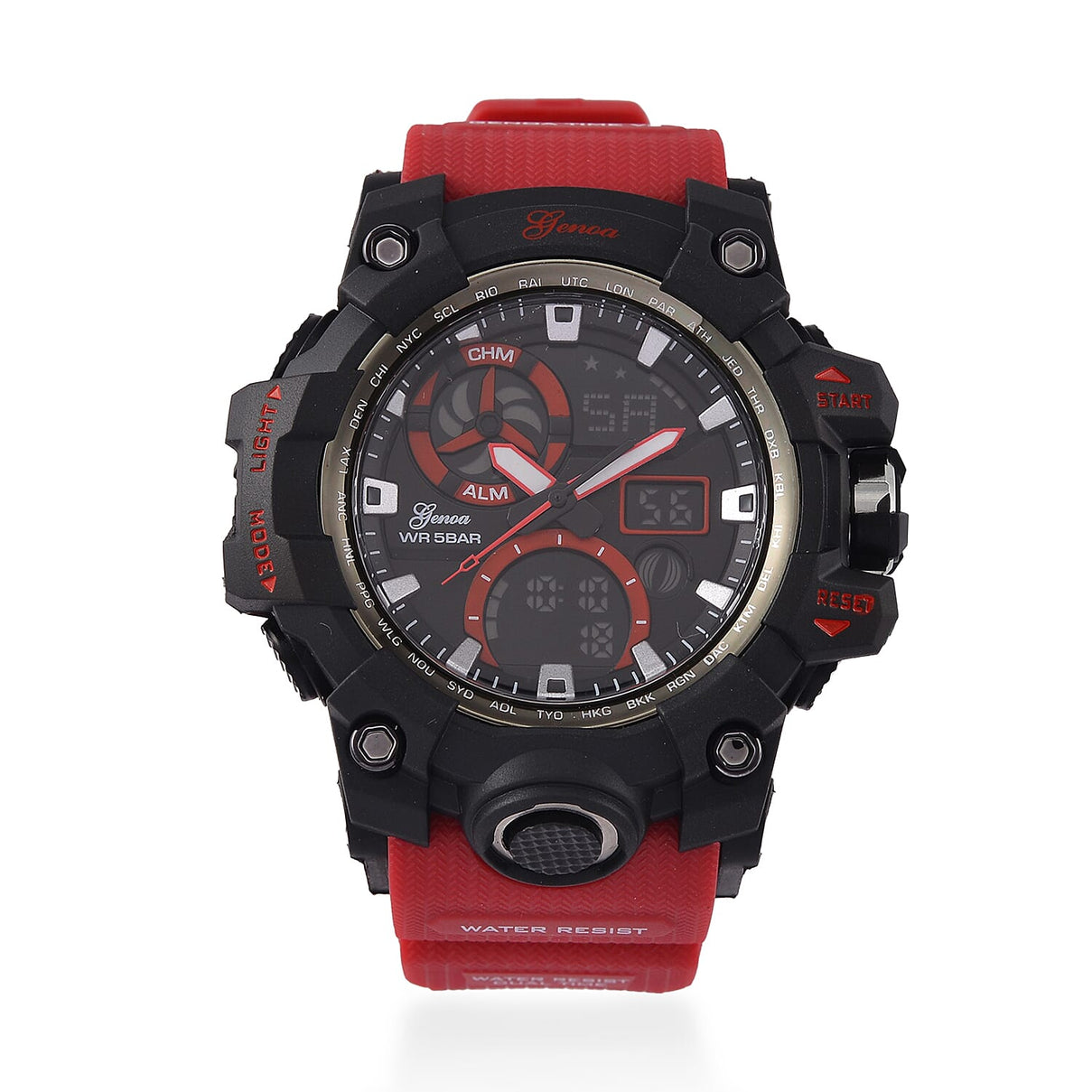 GENOA TIME V2 PC21S Japan Movement and Electronic Movement Men's Watch 7824024 0