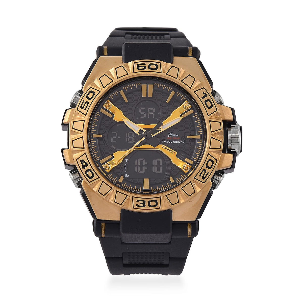 GENOA TIME V2 PC21S Japan Movement and Electronic Movement Menâ€™s Watch 7824094 0