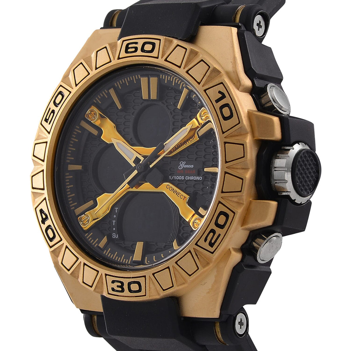 GENOA TIME V2 PC21S Japan Movement and Electronic Movement Menâ€™s Watch 7824094 3