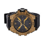 Japanese Mens Watch in Stainless Steel - Orange