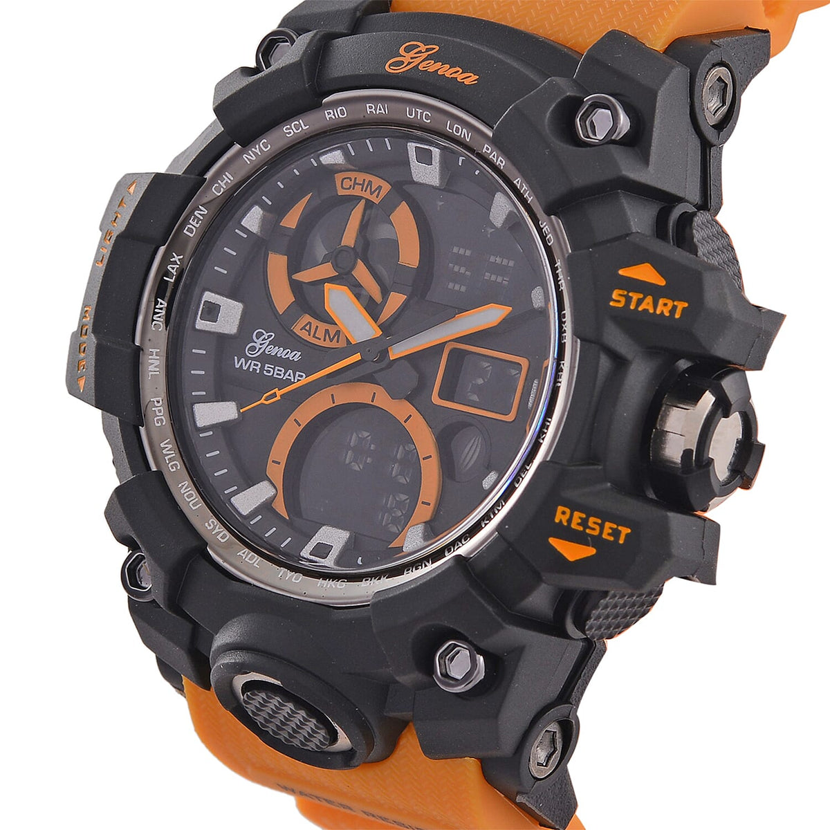 GENOA TIME V2 PC21S Japan Movement and Electronic movement Menâ€™s Watch 7824015 3