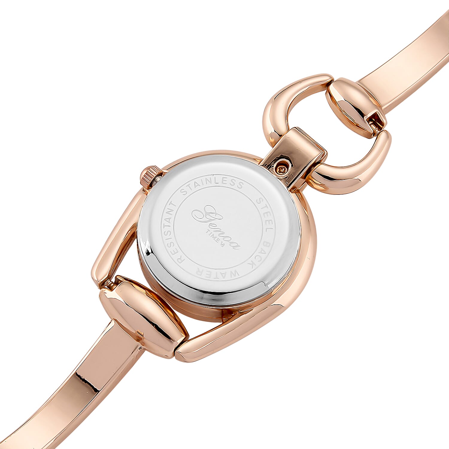 GENOA TIME V2 Sunshine Series Quartz PC21S 3ATM WR Rose Gold Dial &amp; Rose Gold Case Ladies Watch with Rose Gold Strap 8319625 9