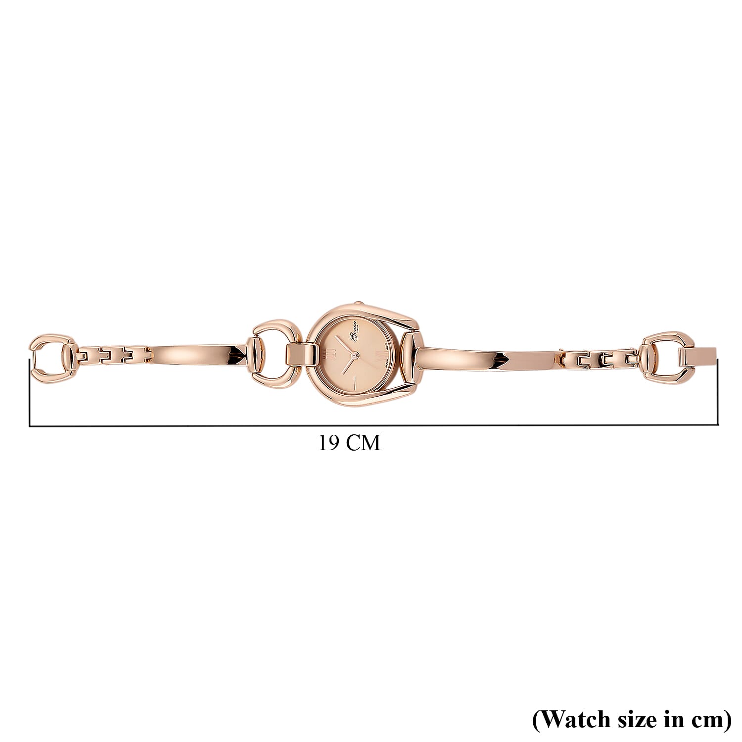 GENOA TIME V2 Sunshine Series Quartz PC21S 3ATM WR Rose Gold Dial &amp; Rose Gold Case Ladies Watch with Rose Gold Strap 8319625 10
