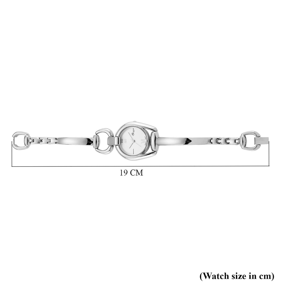 GENOA TIME V2 Sunshine Series Quartz PC21S 3ATM WR White Dial &amp; Silver Case Ladies Watch with Silver Strap V32491787 10