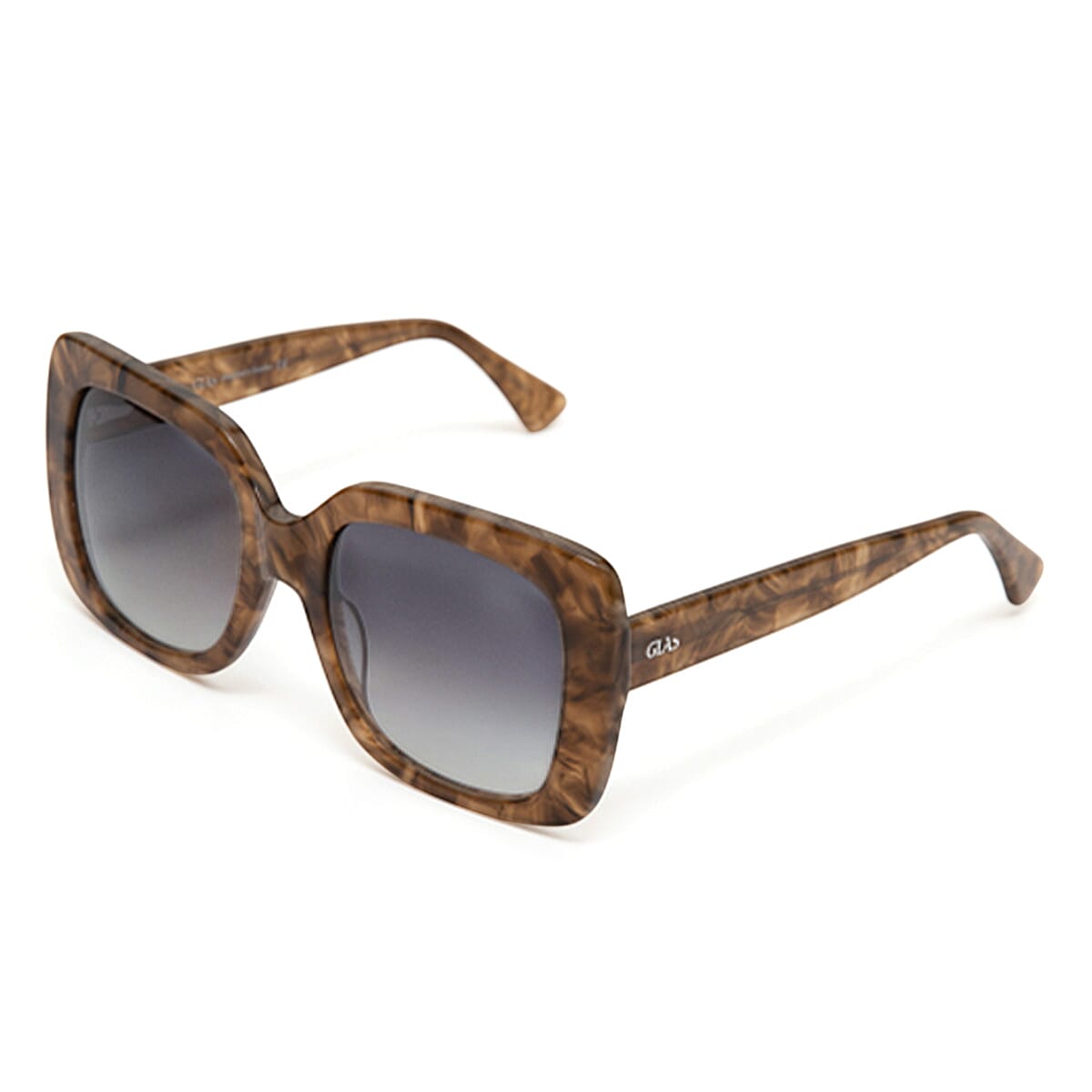 GLAS Eyewear Mio Marble Frames with Classic Design &amp; Modern Flair Sunglasses - Brown 8484173 0