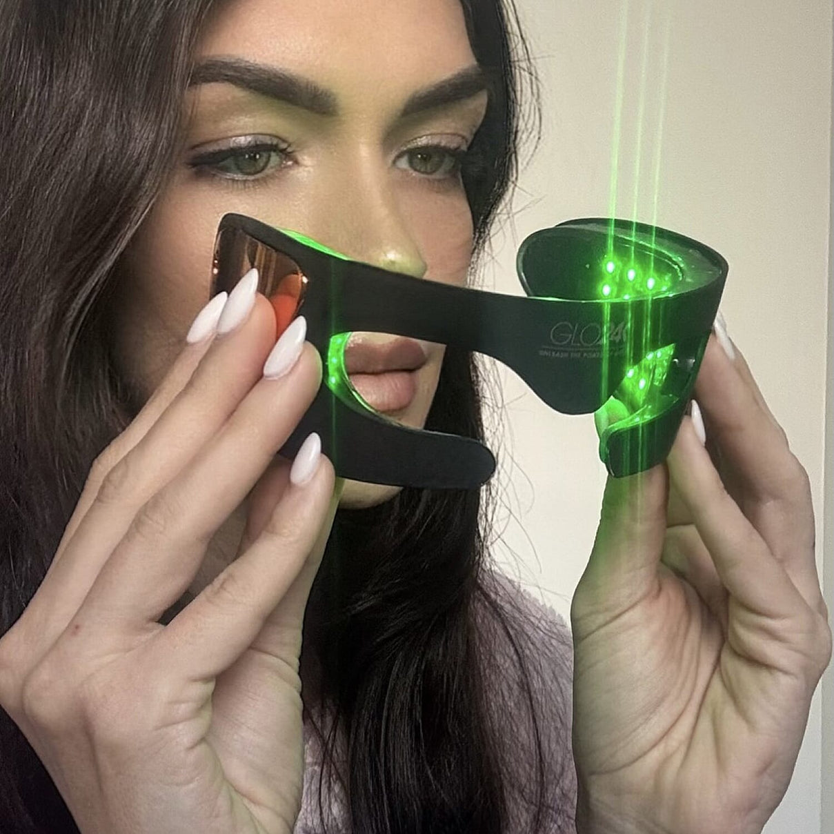 GLO24K Bionic 7-Colour LED Eye Mask 8068217 1