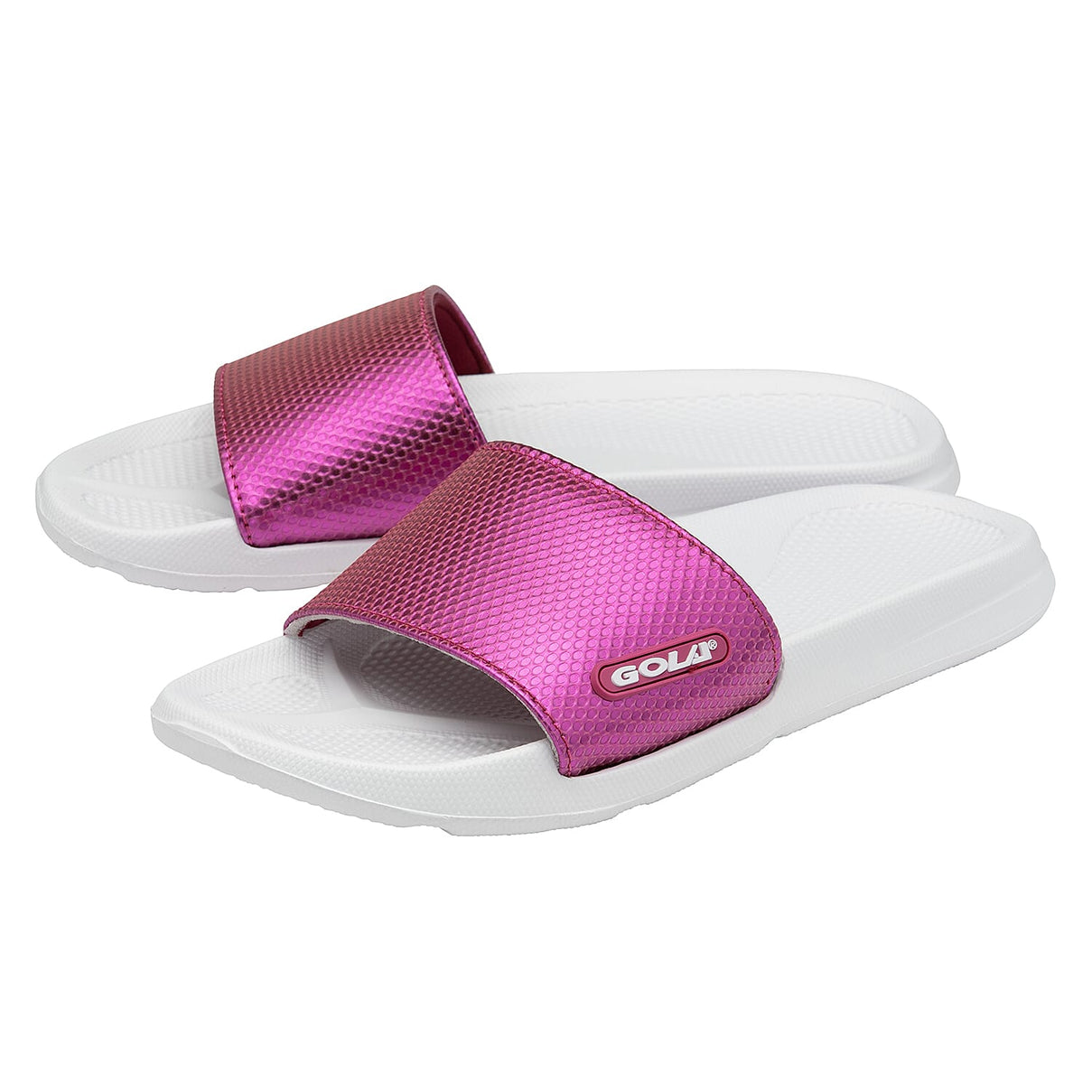 GOLA Elko Slide Sandals (Size 5) - Pink &amp; White 8259511 1