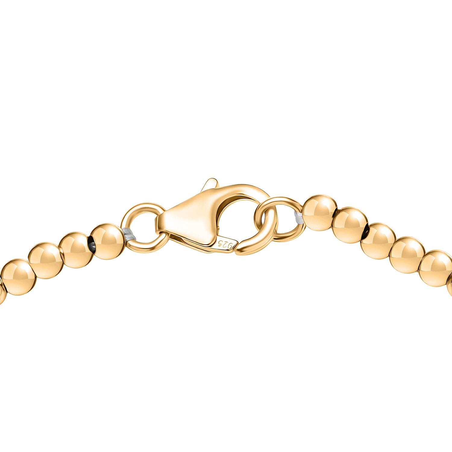 GP Chilli Pepper Collection - Plain Chilli Charm Bracelet (Size - 8) with Lobster Clasp in 18K Vermeil Yellow Gold Over Sterling Silver 8160997 5