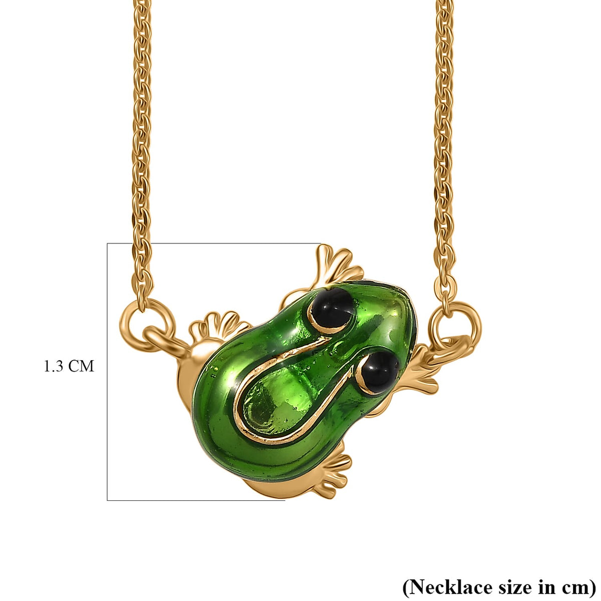 GP Blue Sapphire Necklace (Size - 20) in 18K Vermeil Yellow Gold Sterling Silver 8086143 18