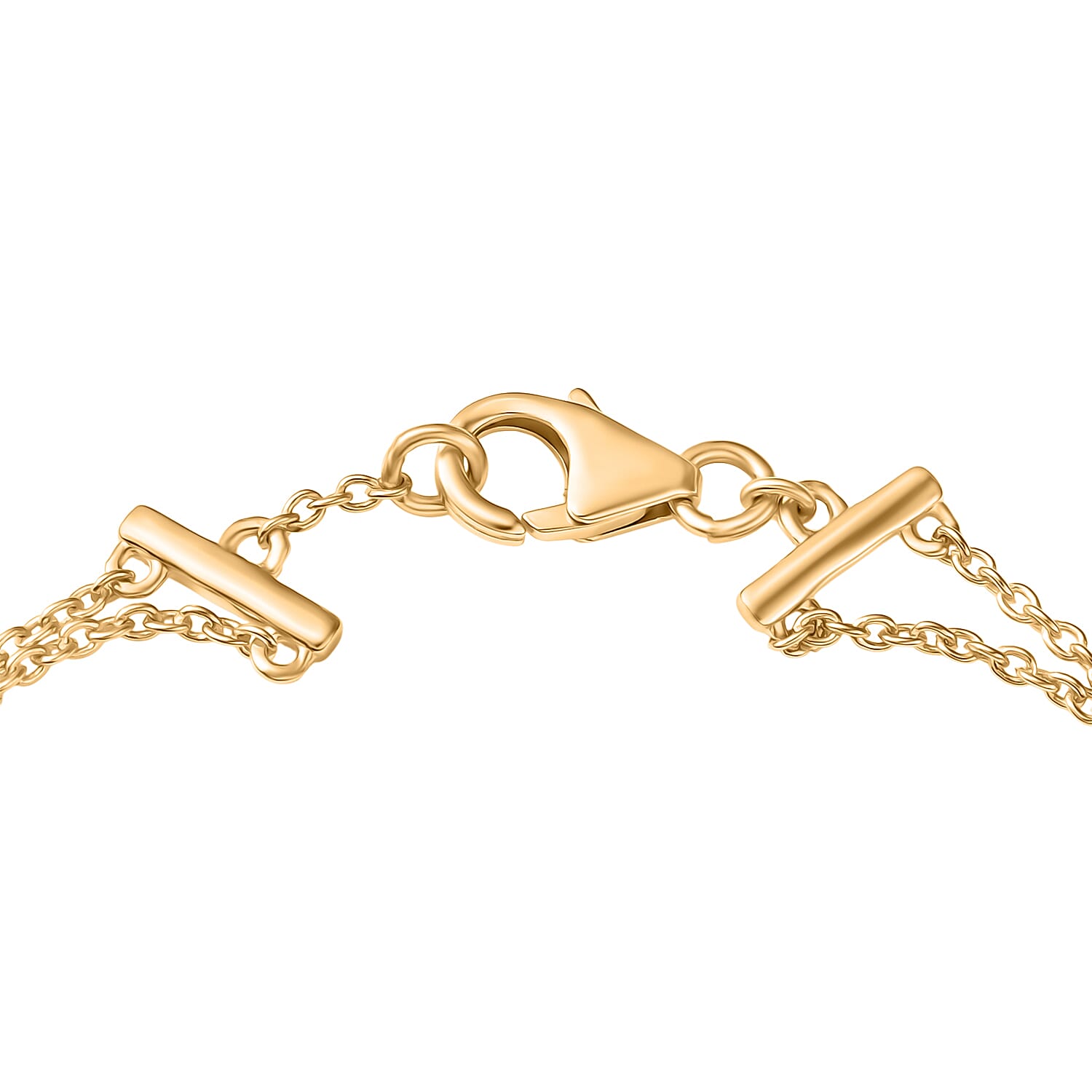 GP Italian Garden Collection - Citrine, Multi-Tourmaline Adjustable Chain Bee Motif Bracelet (Size - 8) with Lobster Clasp in 18K Vermeil Yellow Gold Plated Sterling Silver 1.07 Ct. 8162878 5