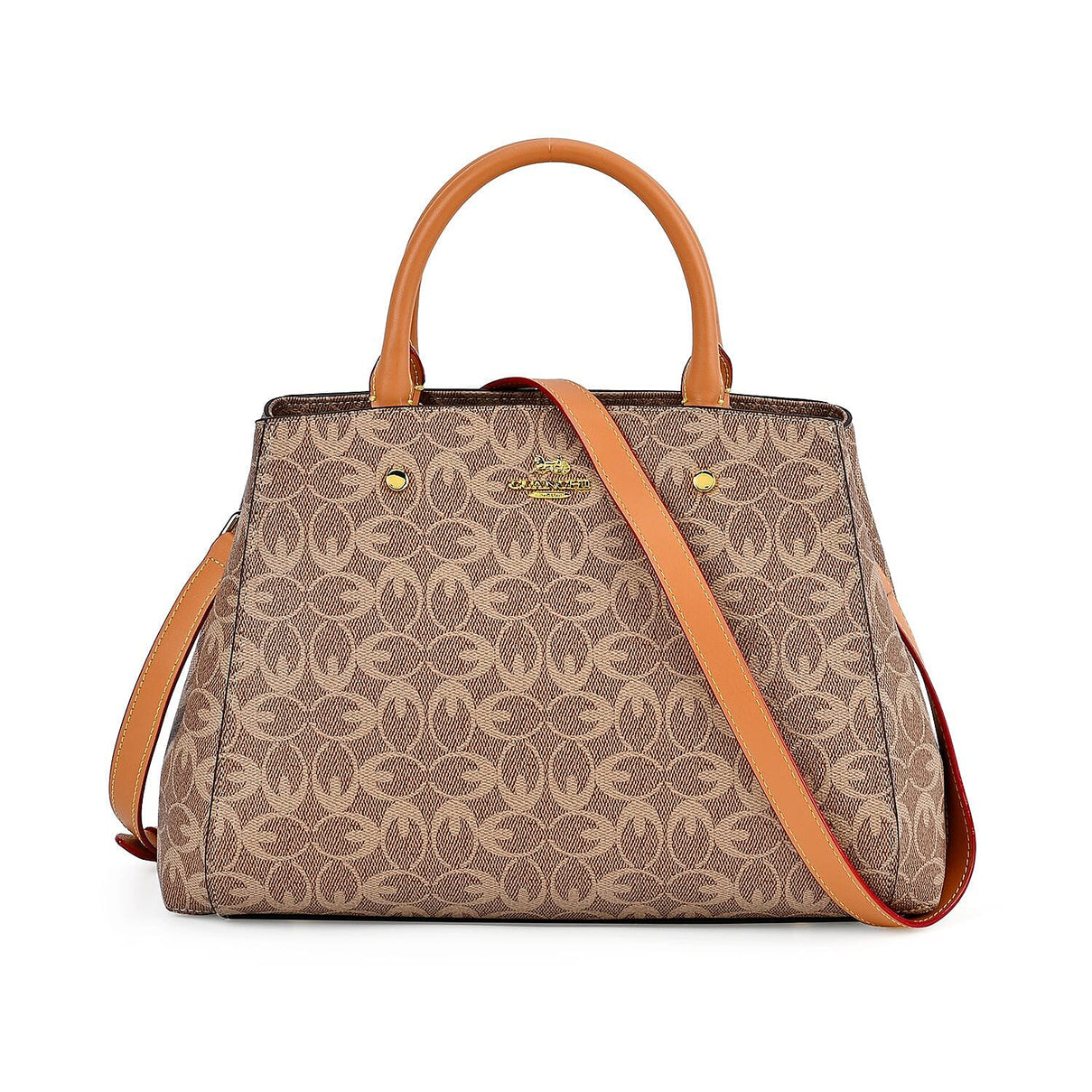 GUANCHI Crossbody Bag with Handle Drop - Brown 7693060 10