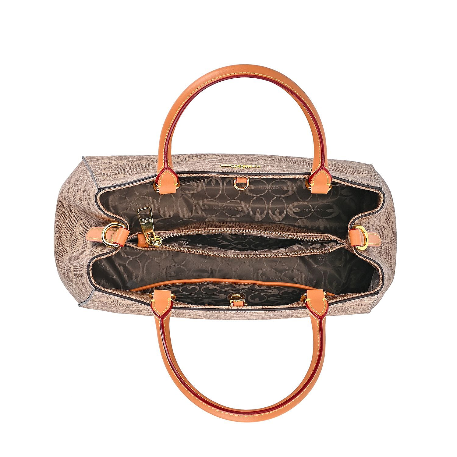 GUANCHI Crossbody Bag with Handle Drop - Brown 7693060 18