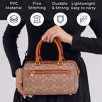GUANCHI Crossbody Bag with Shoulder Strap - Brown