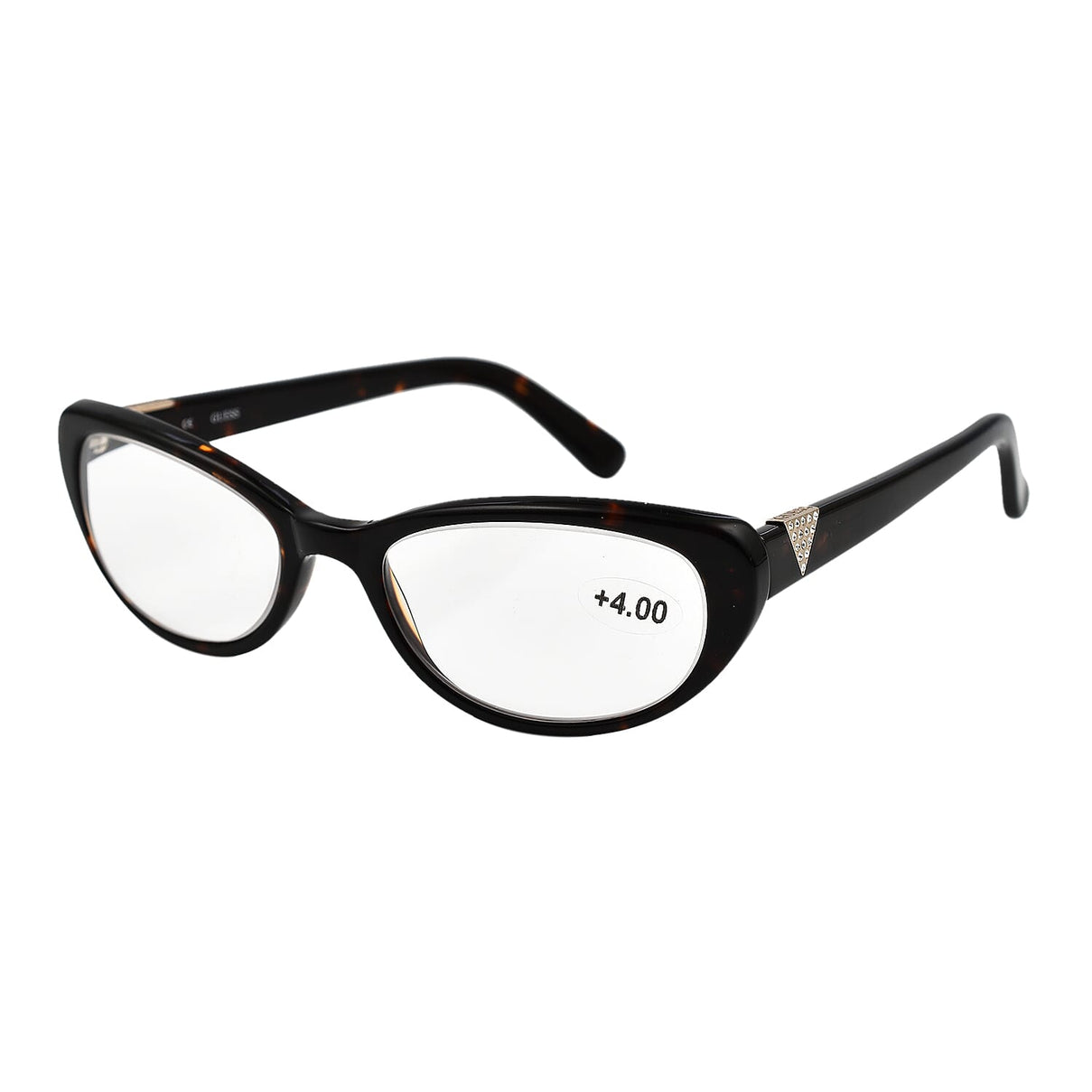 GUESS Cat Eye Tort Frames with Decorative Sides (Power 4.0) - Dark 7750731 2