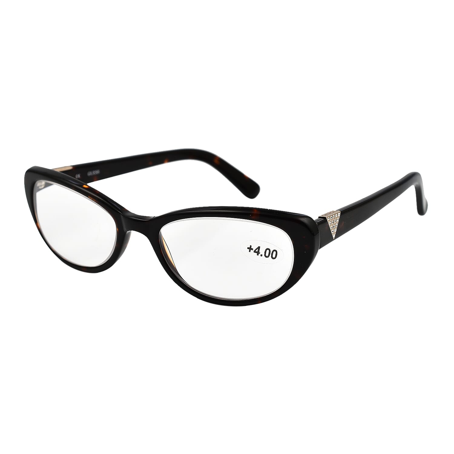GUESS Cat Eye Tort Frames with Decorative Sides (Power 4.0) - Dark 7750731 2