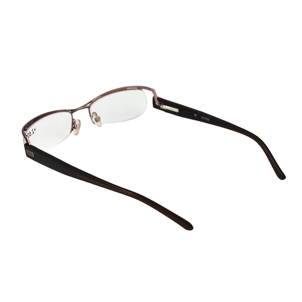 GUESS Half Rim Metal Readers (Power 2.5) - Brown 7750742 2
