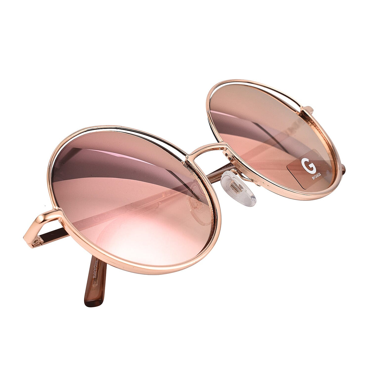 GUESSS Women Round Sunglasses - Gold 7515101 4
