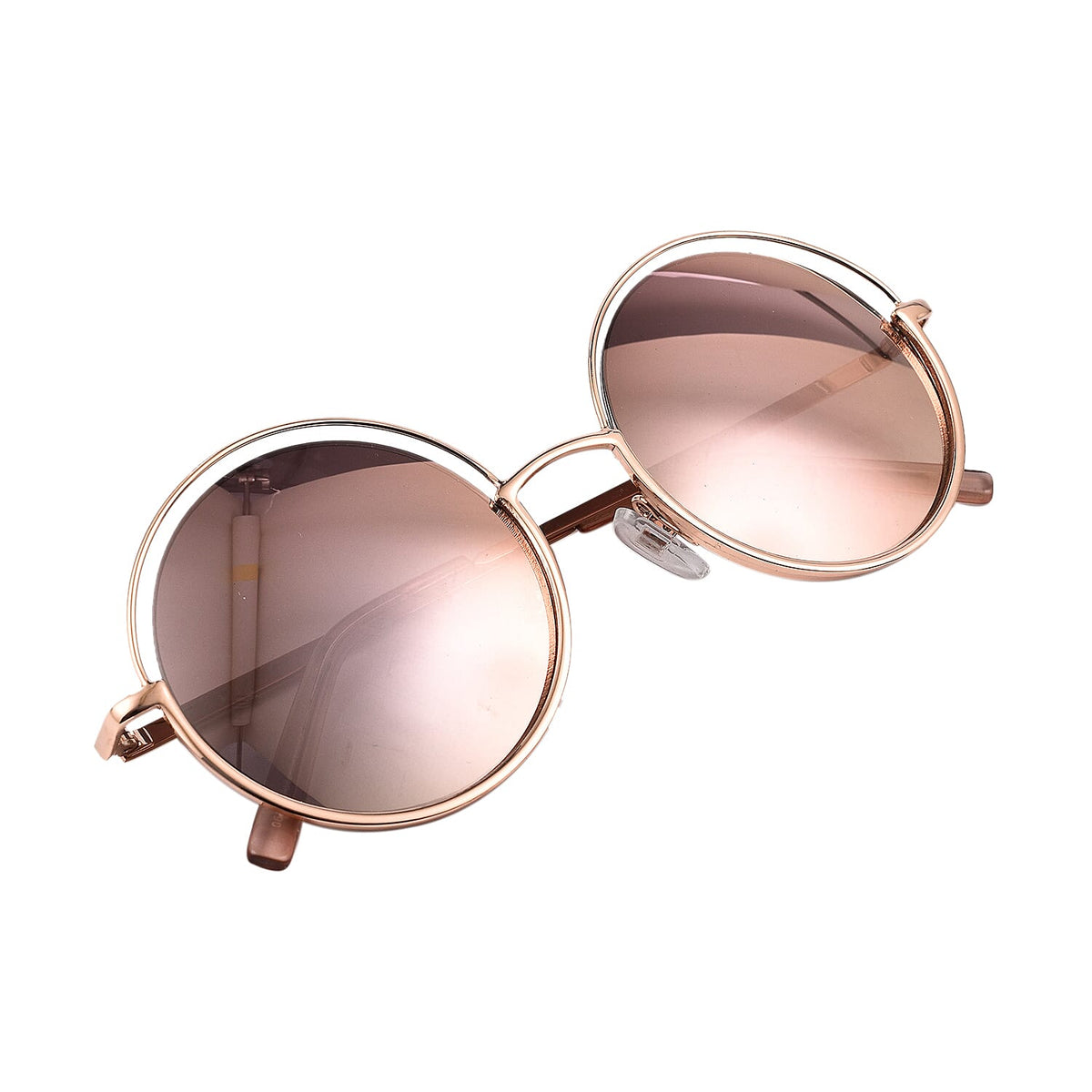 GUESSS Women Round Sunglasses - Gold 7515101 5