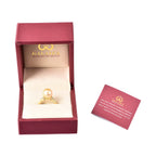 Galatea Pearl - Golden South Sea Momento Talking Pearl Ring in Yellow Gold Overlay Sterling Silver