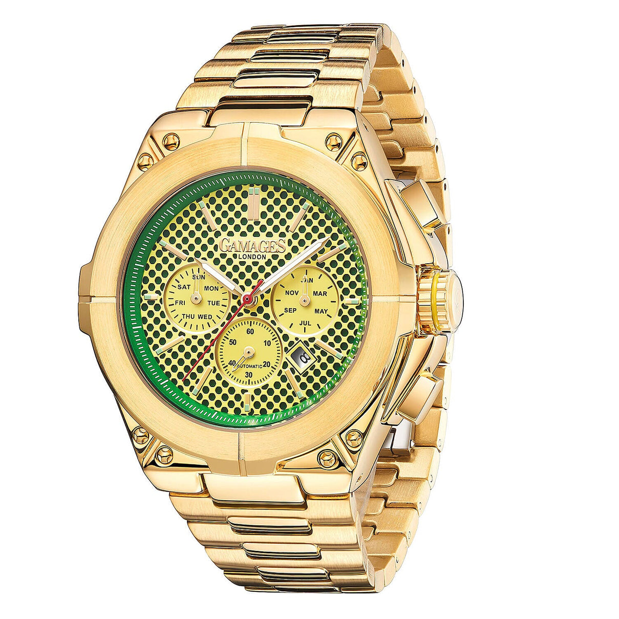 Gamages Of London Automatic Mens Watch in Stainless Steel - Gold 7490484 2