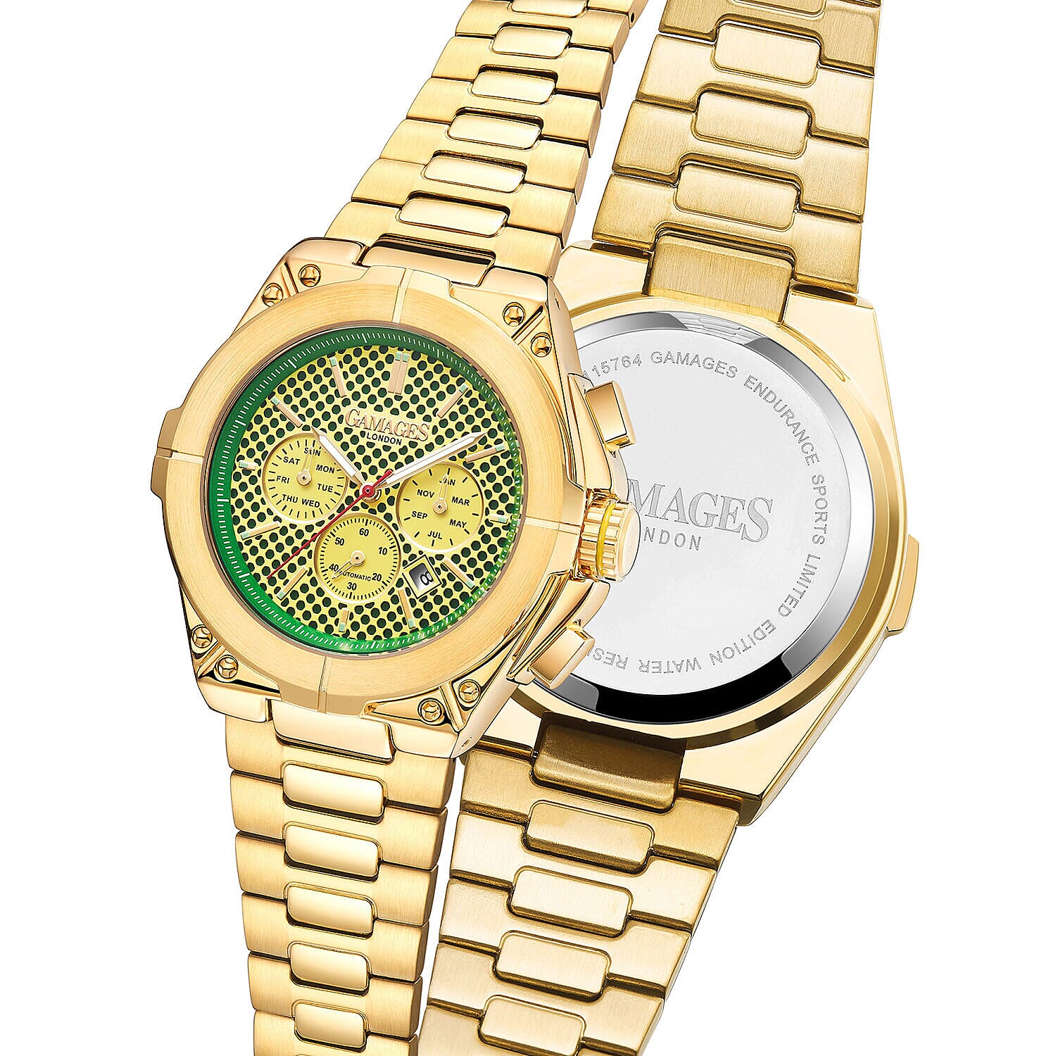 Gamages Of London Automatic Mens Watch in Stainless Steel - Gold 7490484 3