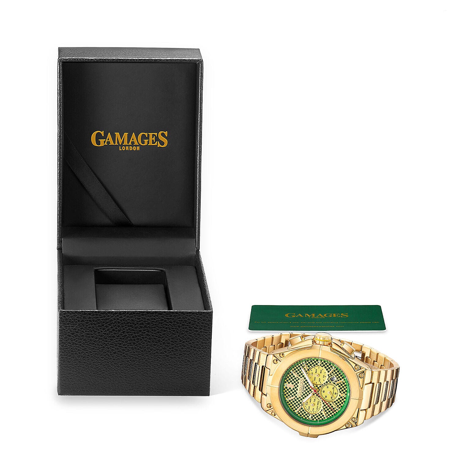 Gamages Of London Automatic Mens Watch in Stainless Steel - Gold 7490484 4