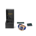 Gamages Of London Automatic Republic Mens Watch with Navy Colour Leather Strap