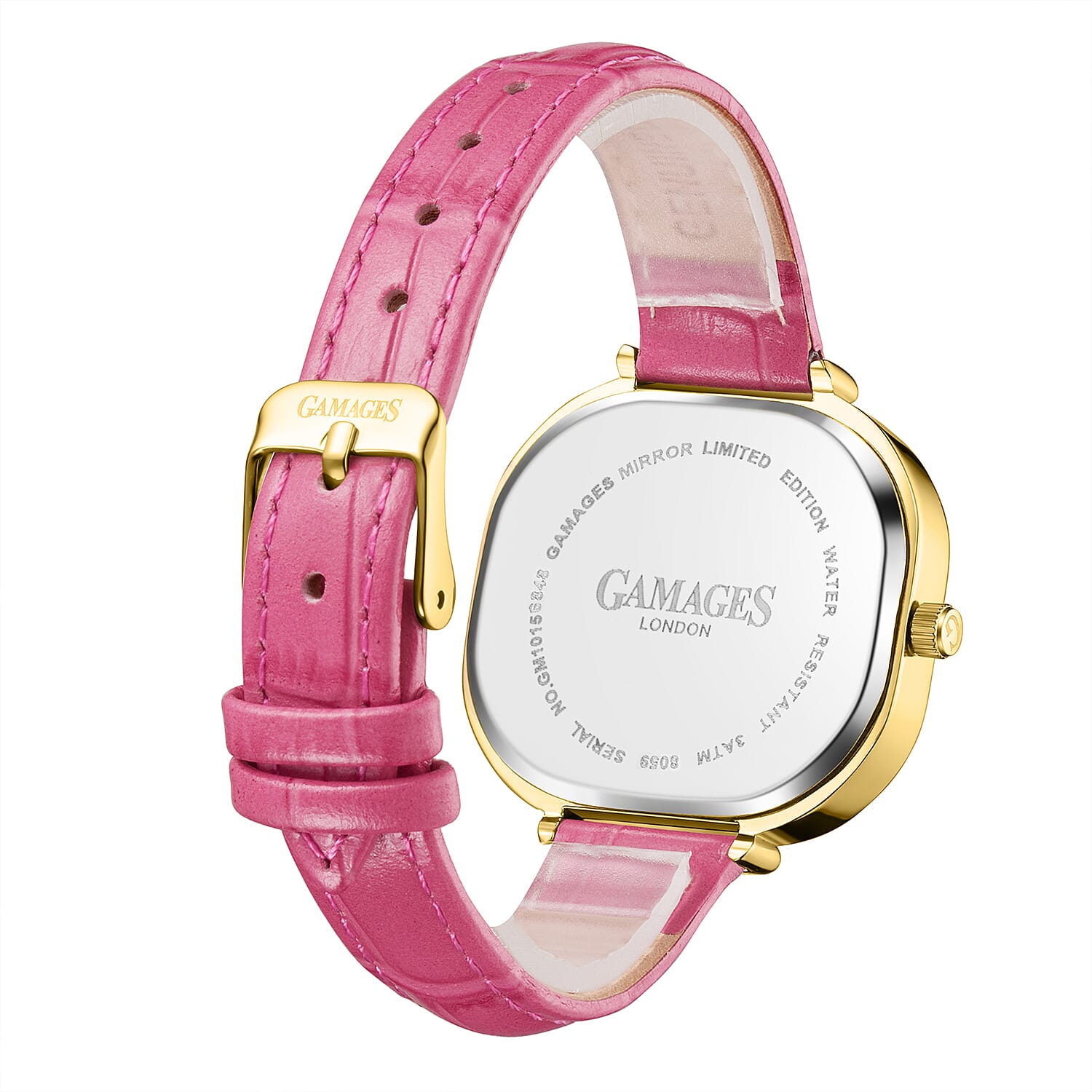 Gamages Of London: Ladies Mirror Diamond Automatic Ladies Watch In Stainless Steel 7749277 4