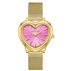 Gamages Of London Affectionate Diamond Swiss Quartz Ladies Watch With 5 Year Warranty - Pink