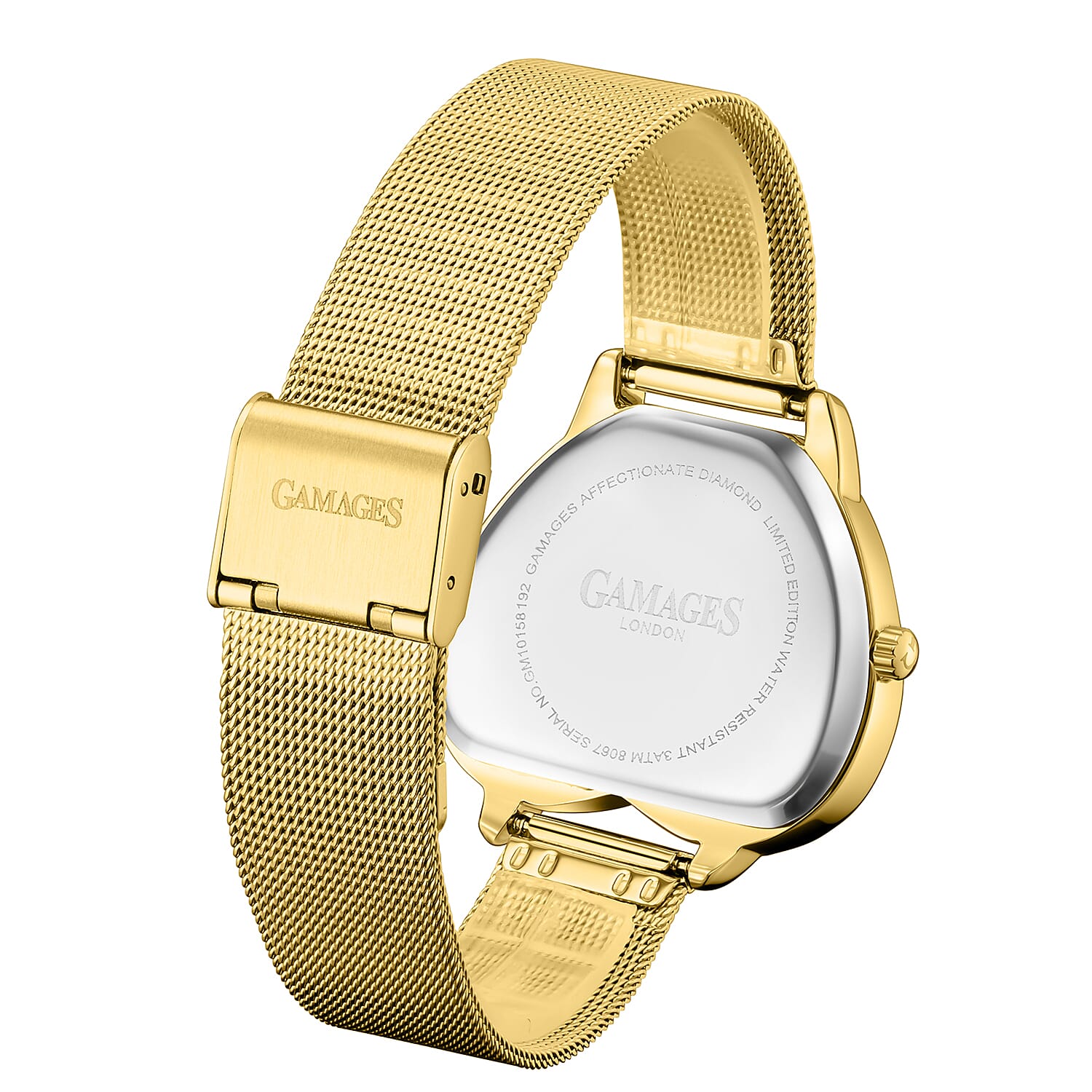 Gamages Of London Affectionate Diamond Swiss Quartz Ladies Watch With 5 Year Warranty - Pink 7931055 3