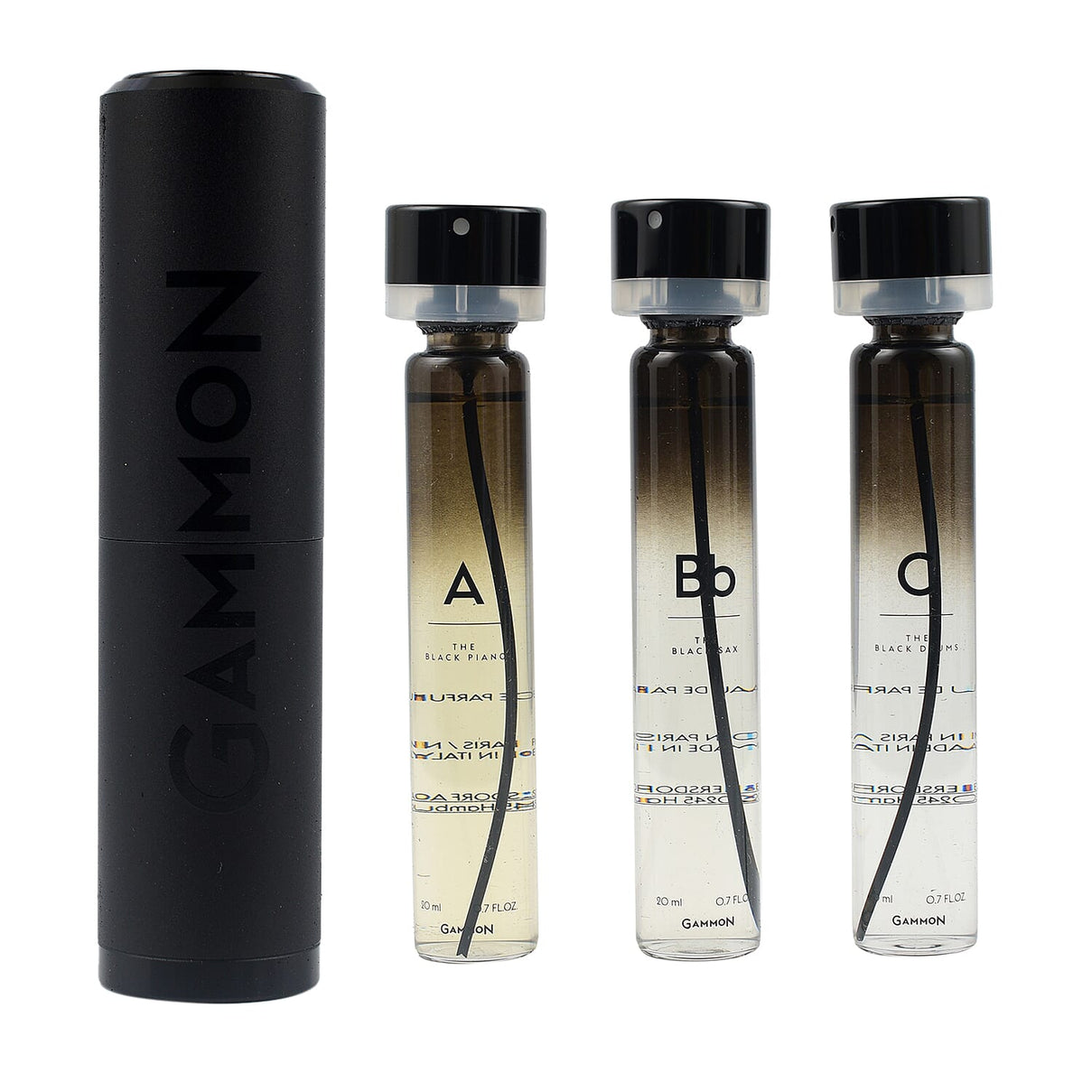 Made in Italy Gammon Black Styles Master Set Eau De Performance 7675648 0