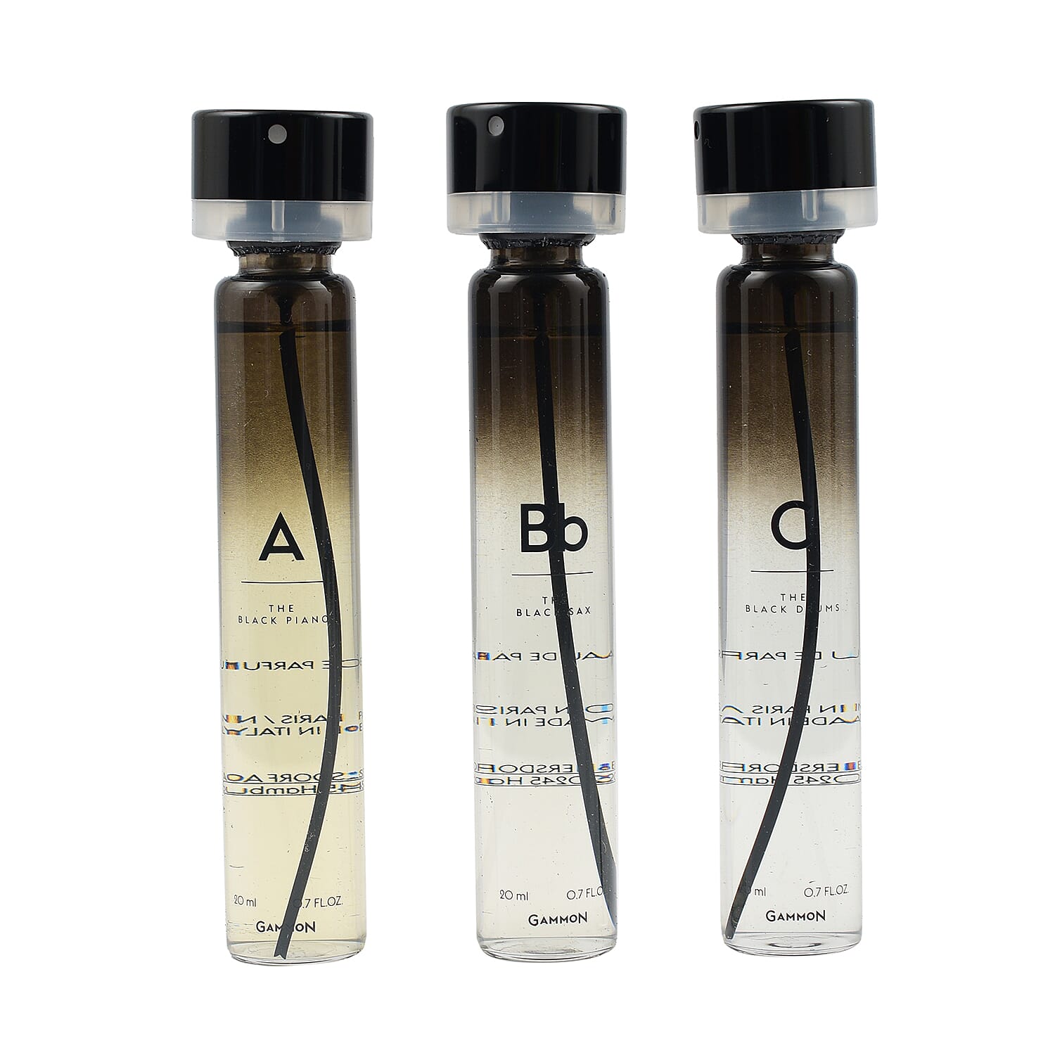 Made in Italy Gammon Black Styles Master Set Eau De Performance 7675648 2