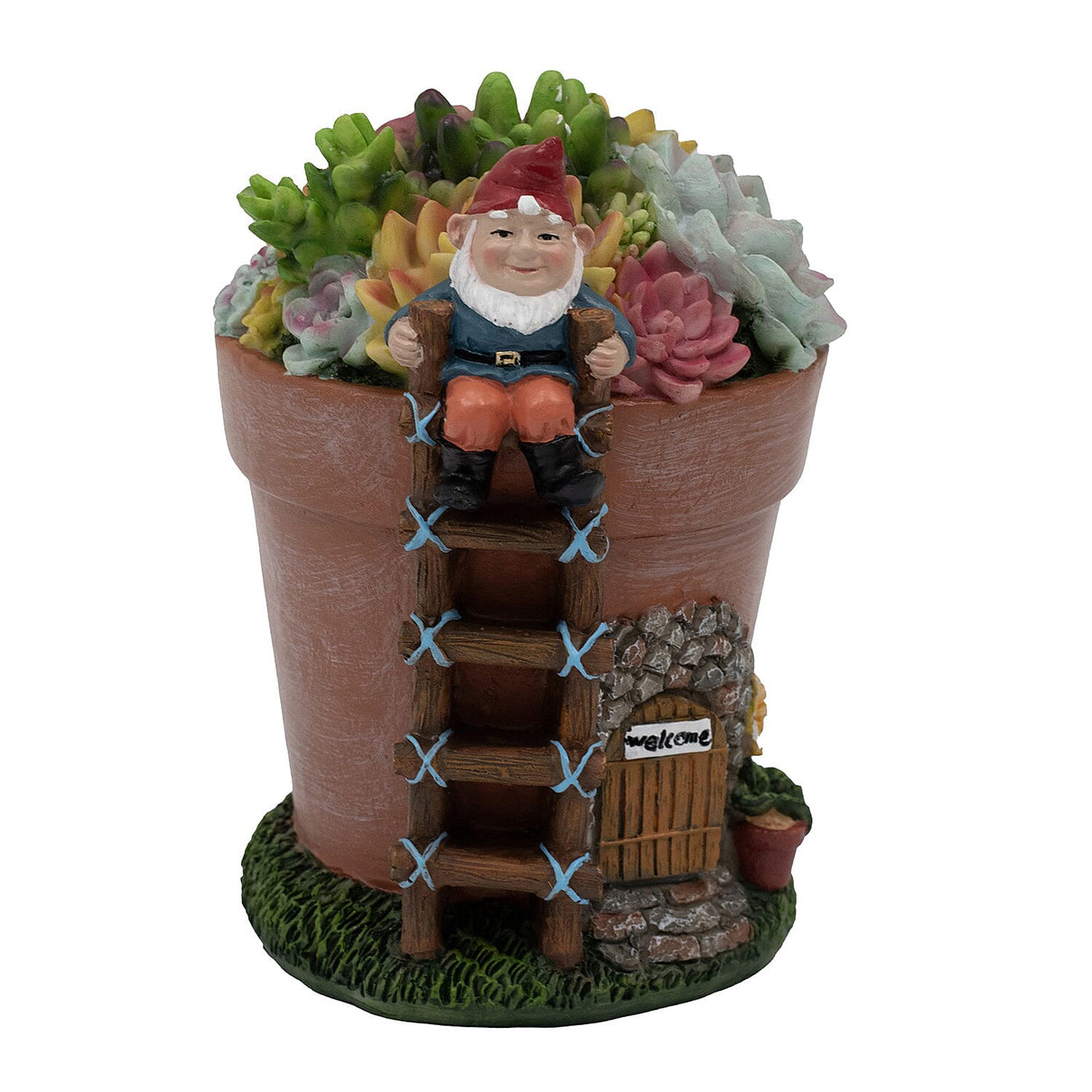 Garden Succulent Gnome House 7698778 5