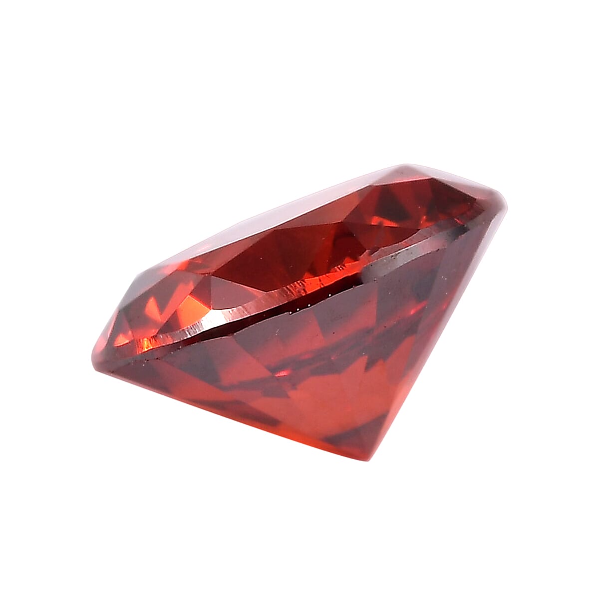 1.99 Ct. Garnet Cubic Zirconia Loose Gemstone in Round Shape 8062452 2