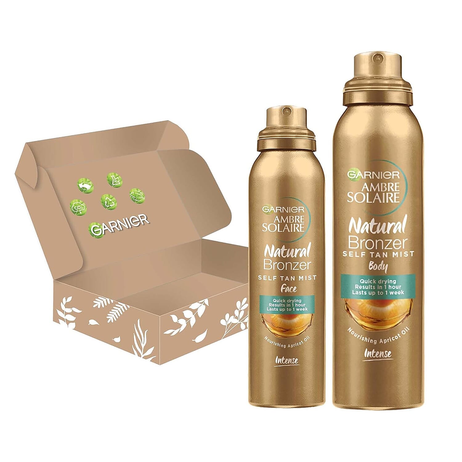 Garnier Ambre Solaire Self-Tan Face - Body Duo 7958629 0