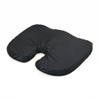 Gel Seat Cushion with Unique Honeycomb Gel Cooling Structure(Size 45x35 cm) - Black - Blue