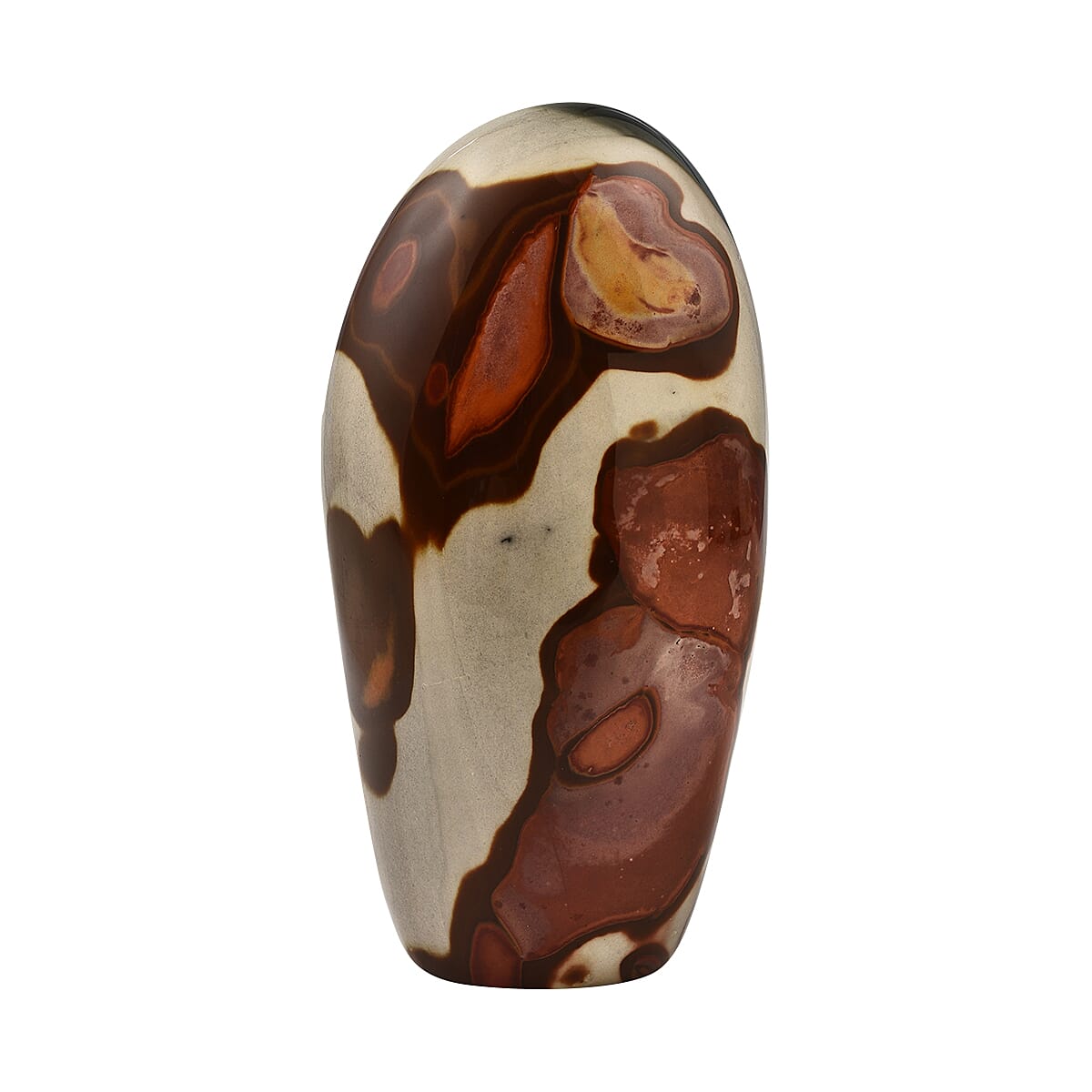 Gem Treasures - Polychrome Jasper Free Form Red Dot 2500 Ct. 7164766 3