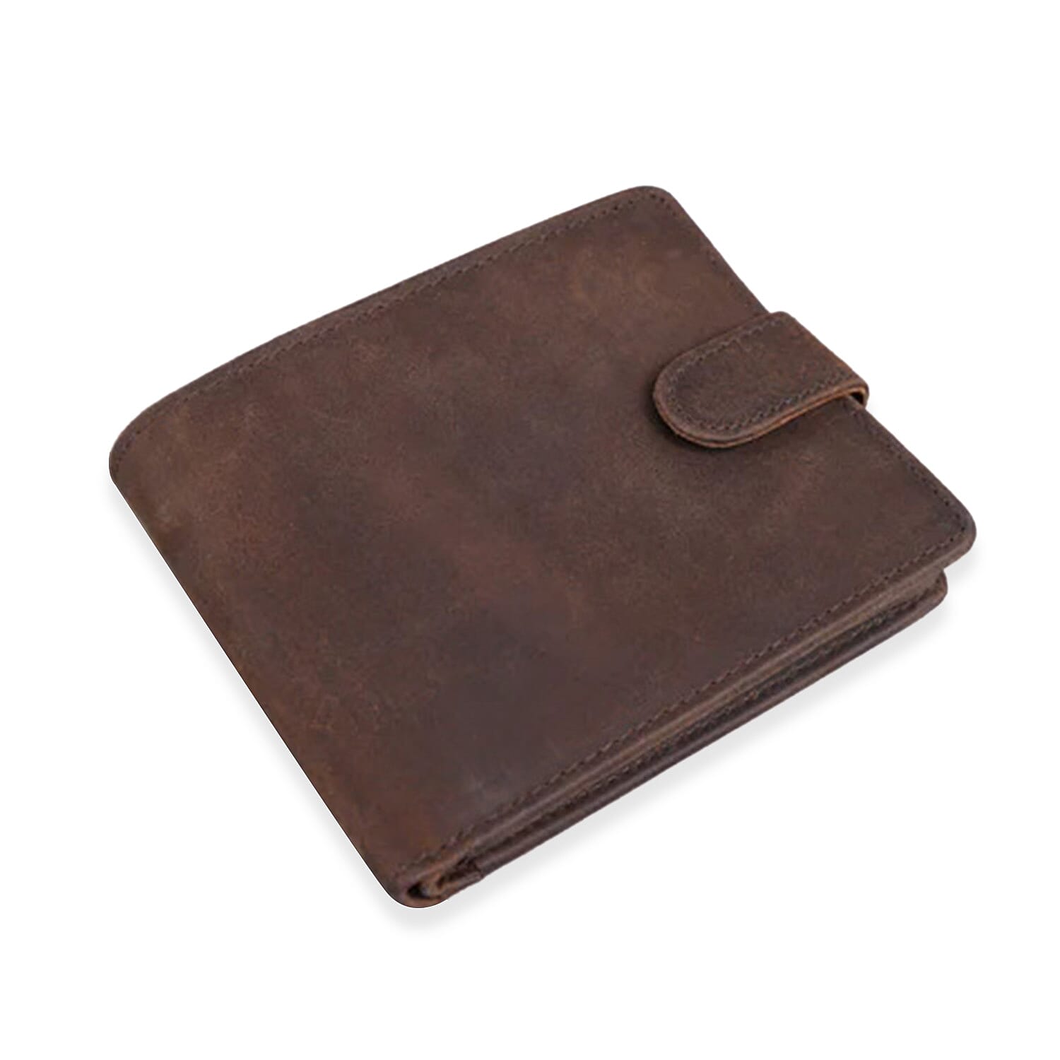 Genuine Leather Classic Everyday Essential RFID Wallet - Brown 8077109 6