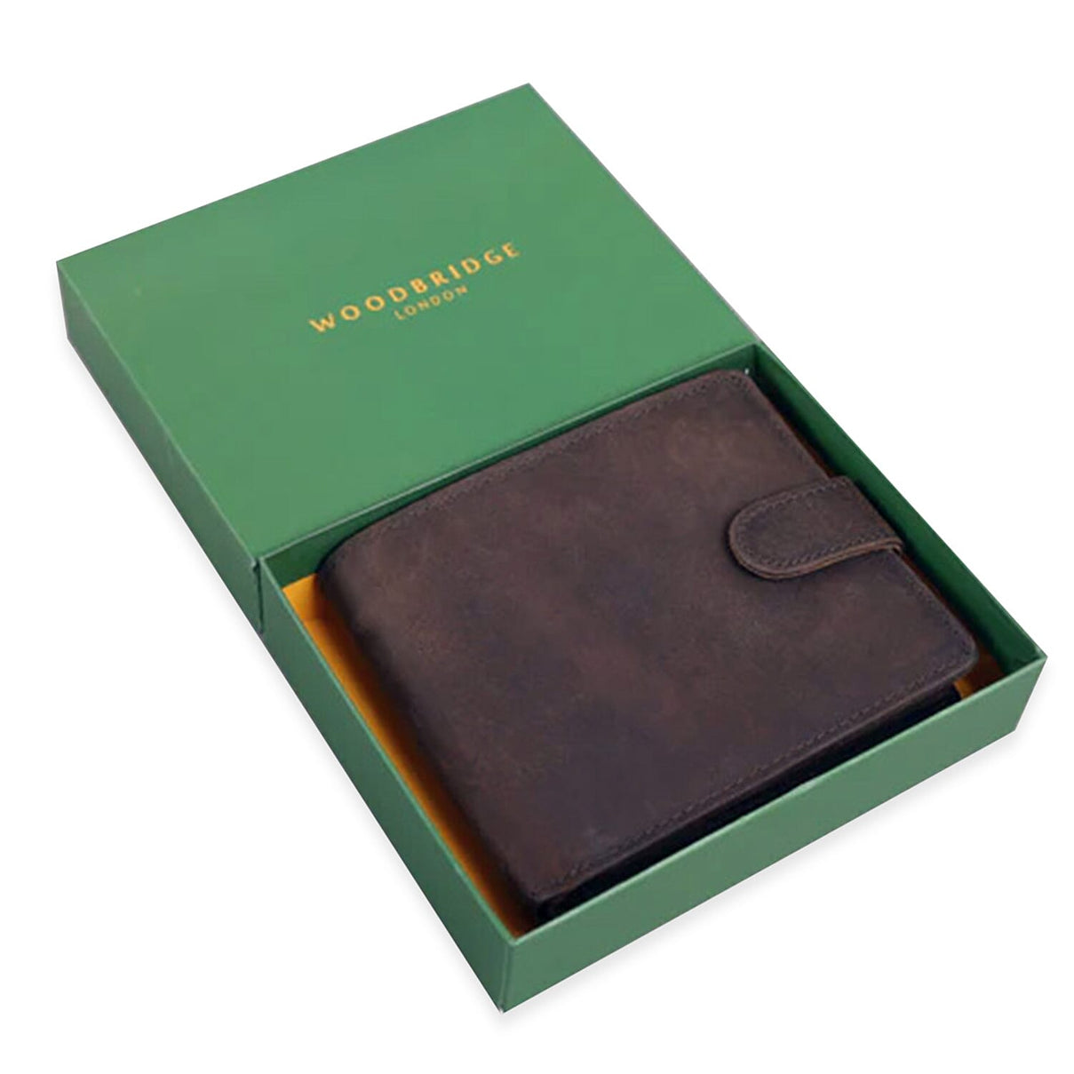 Genuine Leather Classic Everyday Essential RFID Wallet - Brown 8077109 7