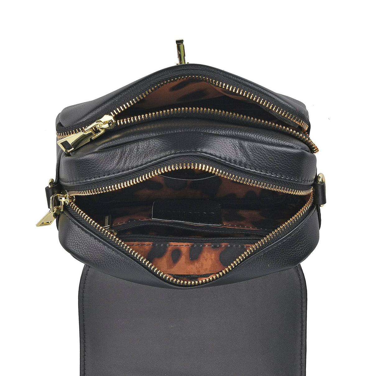 Sencilez Of Barcelona Genuine Leather Croc Embossed Crossbody Bag 7730327 5